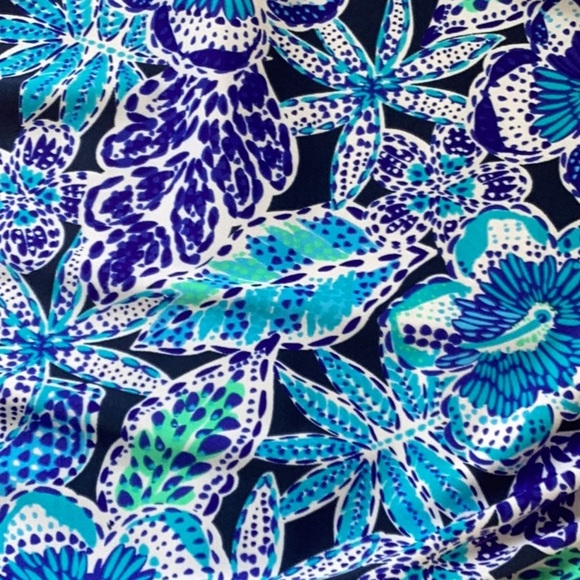 NWT Stella Parker Blue Patterned Vibrant Blues Women’s  One Piece Swimsuit XL - Picture 5 of 7